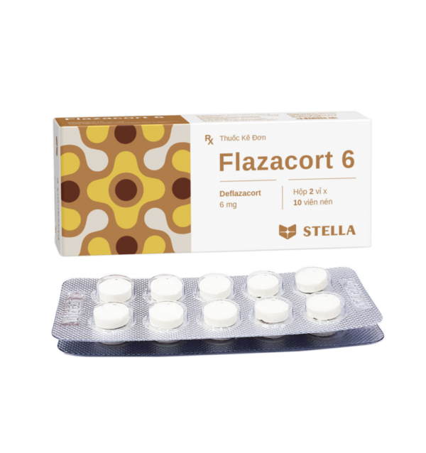 Flazacort 6 (Deflazacort 6mg) - Thuốc kháng viêm chothuoctay.com