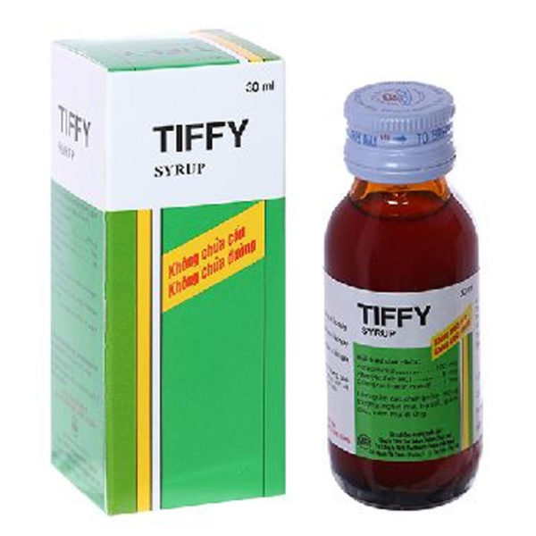 Tiffy Syrup - Siro trị cảm cúm cho trẻ em - chothuoctay