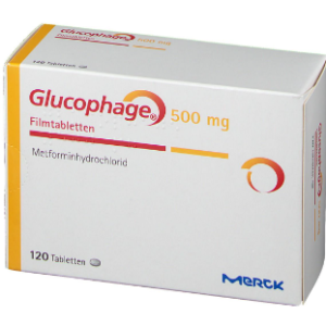 Glucophage 500mg - Điều trị tiểu đường tuýp II. chothuoctay
