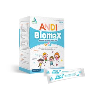 ANDI BIOMAX - Bổ sung lợi khuẩn đường ruột (H/20 gói), chothuoctay