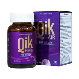 Viên uống Qik Hair For Women Ecogreen giúp giảm rụng tóc ở nữ giới, giúp tóc mọc nhanh (30 viên)