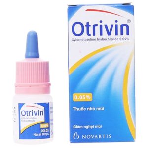 Otrivin 0.05% Thuốc nhỏ mũi làm giảm nghẹt mũi Chothuoctay.com