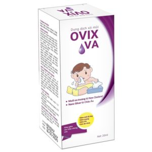Dung dịch xịt mũi Ovix VA - Giảm triệu chứng của viêm mũi dị ứng chothuoctay.com
