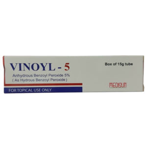 Vinoyl 5 Gel chấm mụn Dùng để điều trị mụn trứng cá Chothuoctay.com