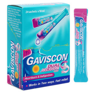 Gaviscon Dual Action - Điều trị bệnh đau, trào ngược dạ dày chothuoctay