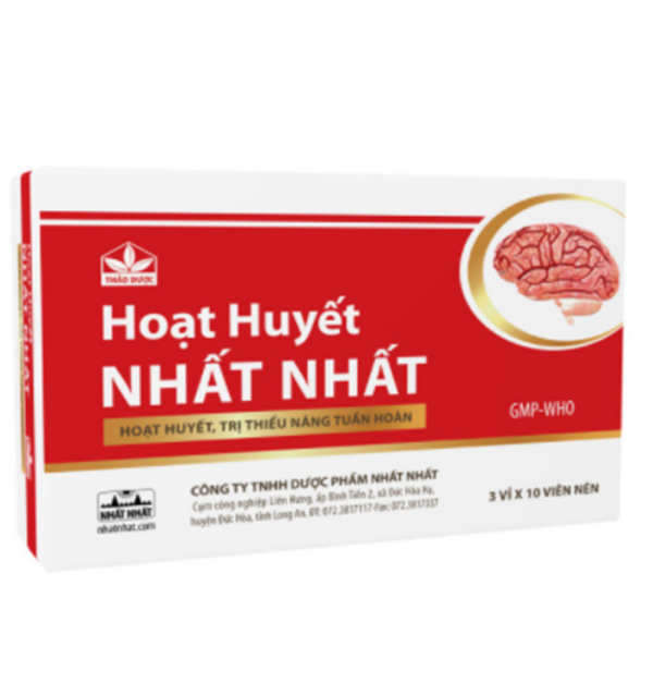 Hoạt huyết nhất nhất - Hỗ trợ phòng ngừa và điều trị xơ vữa động mạch chothuoctay