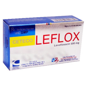 LEFLOX 500 - Thuốc kháng sinh. chothuoctay