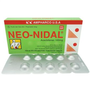 Neo Nidal - Giúp giảm đau, kháng viêm. chothuoctay