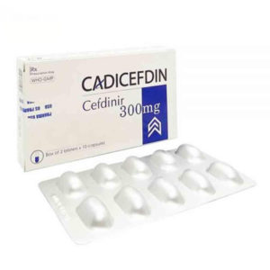 CADICEFDIN 300MG - thuốc kháng sinh, chothuoctay