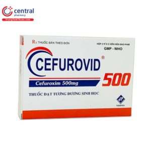 CEFUROVID 500 - Thuốc kháng sinh, chothuoctay