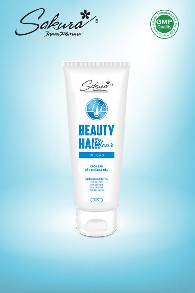 Dầu gội trị gàu Beauty Hair Clear Sakura Chothuoctay.com