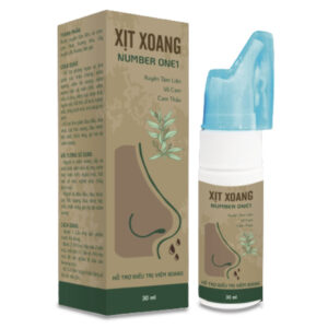 Xịt Xoang Number One1- Hỗ trợ phòng ngừa và làm giảm các triệu chứng viêm xoang. chothuoctay