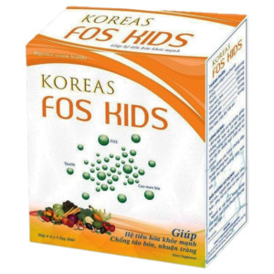 KOREAS FOS KIDS - Hỗ trợ bổ sung chất xơ tự nhiên, hỗ trợ nhuận tràng. chothuoctay.com