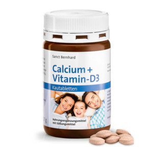 Viên Ngậm Sanct Bernhard Calcium Vitamin D3 - Bổ sung canxi và vitamin D3. chothuoctay.com