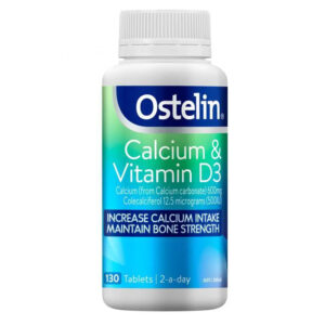 Ostelin Calcium và Vitamin D3 - Thúc đẩy quá trình hấp thụ canxi cho xương chắc khỏe. chothuoctay
