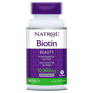 Natrol Biotin Beauty 10000mcg - Nuôi dưỡng nang tóc, móng tay và làn da. chothuoctay