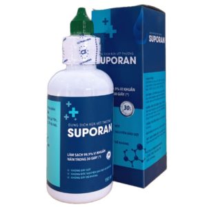 Suporan - Dung dịch rửa vết thương loại bỏ vi khuẩn, nấm