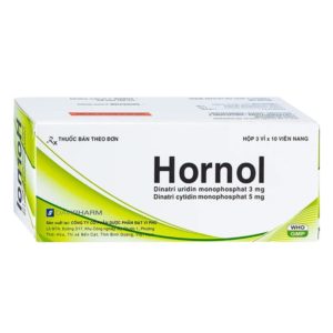 Thuốc Hornol 3mg/5mg (Cytidin) - Hỗ trợ điều trị triệu chứng đau dây thần kinh gian sườn chothuoctay.com