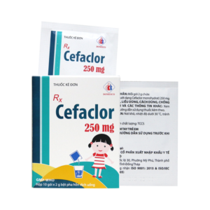 Cefaclor 250mg dạng gói - Điều trị nhiễm khuẩn đường hô hấp trên và dưới