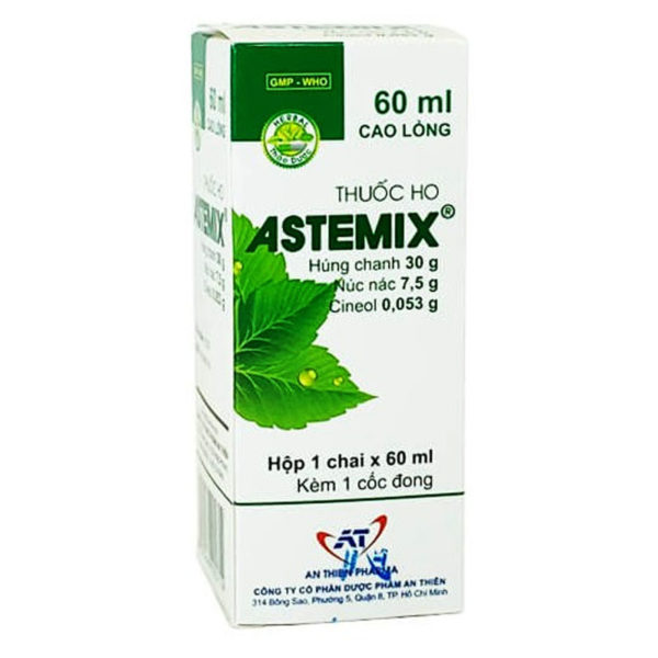 Astemix - Hỗ trợ điều trị ho hiệu quả - chothuoctay