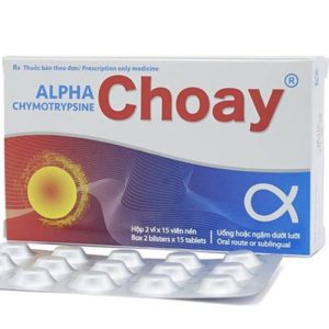 Alpha Choay - Điều trị các trường hợp phù nề do bong gân, chấn thương - chothuoctay