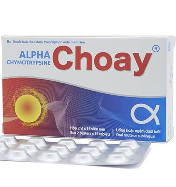 Alpha Choay - Điều trị các trường hợp phù nề do bong gân, chấn thương - chothuoctay