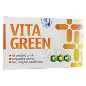 VITA GREEN - Hỗ trợ bồi bổ cơ thể, tăng cường tiêu hoá. chothuoctay
