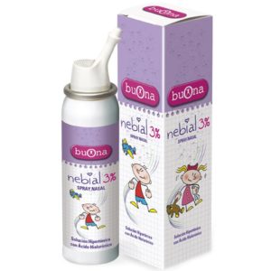 Bình xịt mũi Nebial 3% Spray Nasal - Giúp giữ ấm và làm sạch mũi - chothuoctay