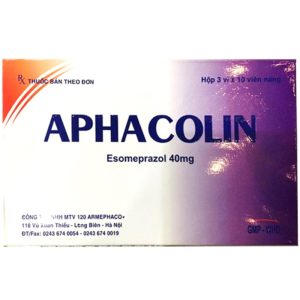 Aphacolin 40mg Điều trị viêm loét thực quản do trào ngược chothuoctay.com