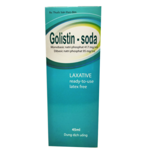 Golistin Soda - Giúp hỗ trợ làm giảm các triệu chứng của táo bón. chothuoctay.com