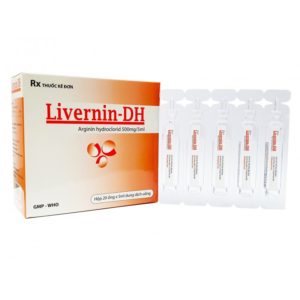 Livernin-DH (arginin hydroclorid 500mg/5ml) - Hỗ trợ điều trị rối loạn tiêu hóa chothuoctay.com