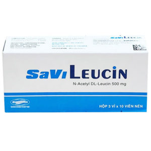Savi Leucin - Điều trị các rối loạn liên quan đến thần kinh trung ương. chothuoctay