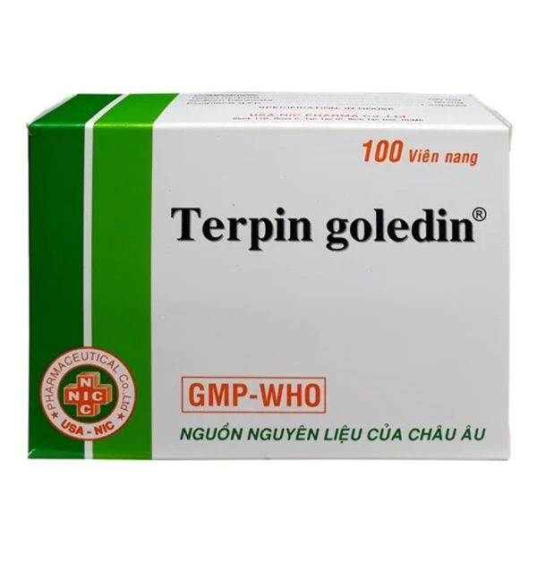 Terpin Goledin - Giảm ho, long đờm chothuoctay.comTerpin Goledin - Giảm ho, long đờm