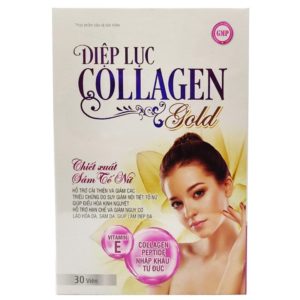 Diệp lục Collagen Gold - Cải thiện giảm các biểu hiện do suy giảm nội tiết tố chothuoctay.com