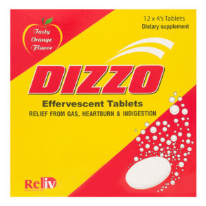 DIZZO - Hỗ trợ tiêu hóa, làm giảm triệu chứng đầy hơi, ợ hơi, khó tiêu - chothuoctay