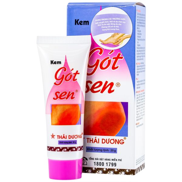 Gót Sen Thái Dương - Giữ ẩm, dưỡng da giúp da căng mịn chothuoctay