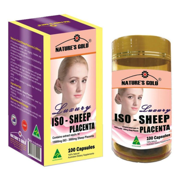 Iso Sheep Placenta - Làm sạch tàn nhang, xua tan vết nám. chothuoctay.com