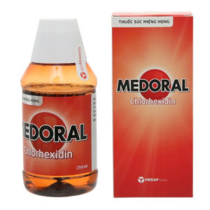 Medoral - Hỗ trợ trị nhiễm khuẩn họng, loét miệng chothuoctay