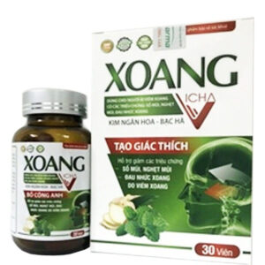 XOANG VICHA - Hỗ trợ cải thiện và ngăn ngừa viêm xoang. chothuoctay