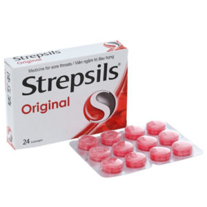 Strepsils Original - Viên ngậm trị đau họng - chothuoctay