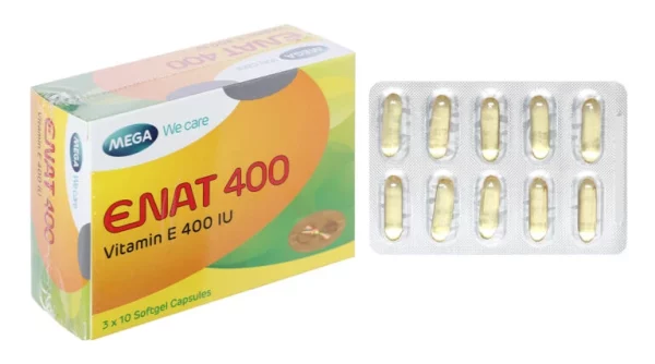 Enat 400 – Điều trị và dự phòng tình trạng thiếu Vitamin E - chothuoctay