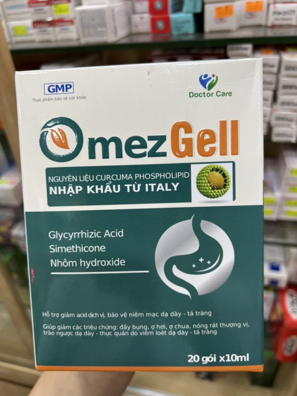 Dung dịch dạ dày OmezGell - Hỗ trợ giảm acid dịch vị, bảo vệ niêm mạc dạ dày. chothuoctay