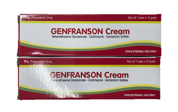 Genfranson cream Chothuoctay