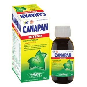 Siro Canapan Intend - Hỗ trợ bổ phế, giảm ho, giảm đau rát họng