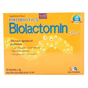 Biolactomin Gold - Cốm bổ sung lợi khuẩn Probiotics. chothuoctay
