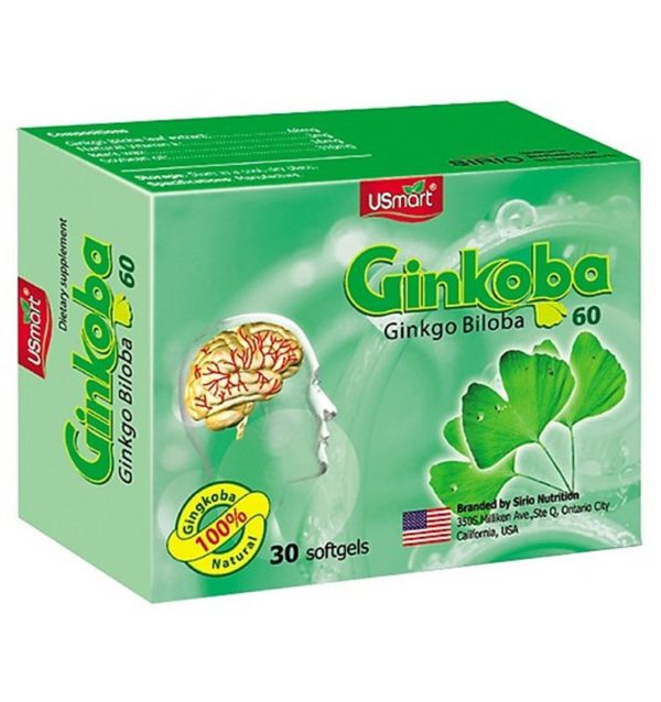 Ginkoba – Giúp tăng cường tuần hoàn não, lưu thông máu. chothuoctay