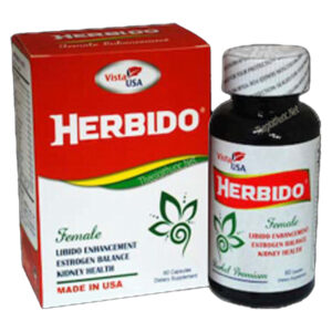 Herbido - Giúp bổ thận, hỗ trợ tăng nội tiết tố nữ, giúp cải thiện sinh lý nữ. chothuoctay
