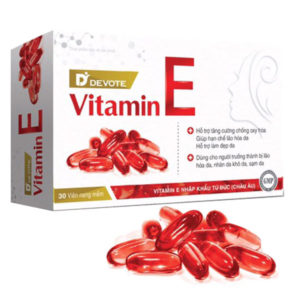 Devote Vitamin E - Bổ sung vitamin E. chothuoctay