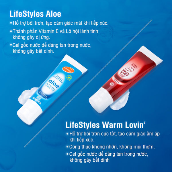 LifeStyles Aloe Lubricant chothuoctay.com