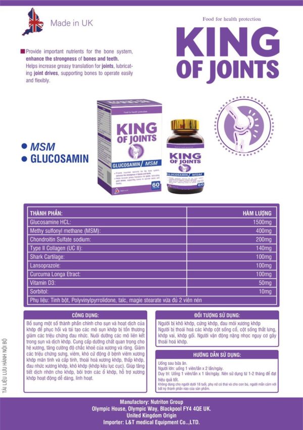 King of joints chothuoctay.com